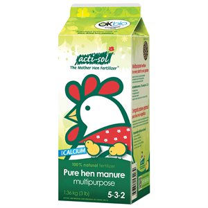 Pure Hen Manure Multipurpose Fertilizer 5-3-2 1.36Kg