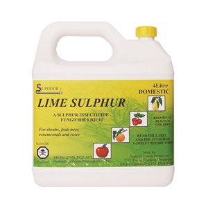 Lime Sulphur Liquid Insecticide 4L