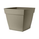 Harmony Self-Water Plastic Planter 16 X 16 X 14in Portabella