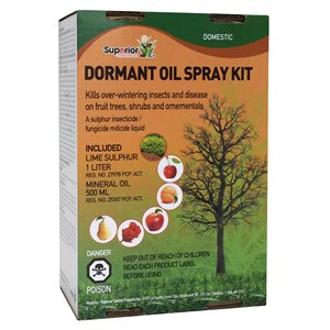 Lime Sulphur and Dormant Oil Spray Insecticide Kit 500ml+1L