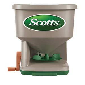 Scotts Whirl Handheld Spreader with Arm Support