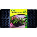 Jiffy Mini Greenhouse Kit with 72 Cells 21"x11"