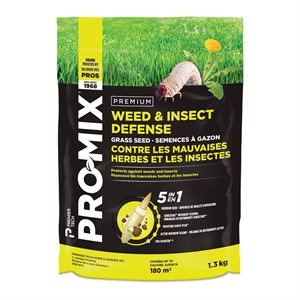 PRO-MIX Weed & Insect Defense 5 in 1 Grass Seed 1.3KG