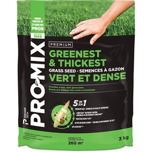 PRO-MIX Greener & Thicker 5 in 1 Grass Seed 3 KG