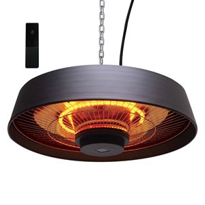 Hanging Infrared Electric Patio Heater With Remote