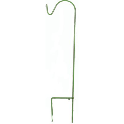 Garden Shepherd Hook Single 84in Lime Green