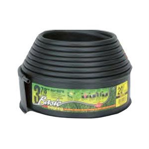 Lawn Edging Plastic Designer Series 3-7 / 8in x 20ft Black