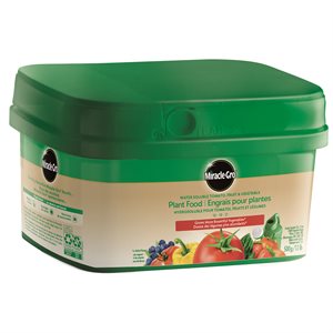 Miracle-Gro Water Soluble Tomato, Fruit & Vegetable Plant Food 18-18-21 500g