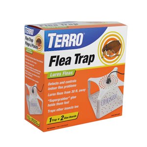 The Ultimate Electric Flea Trap with 2 Sticky Glue Boards