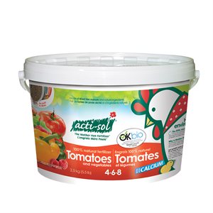 Acti-Sol Tomatoes & Vegetables Fertilizer Pail 2.5Kg 4-6-8