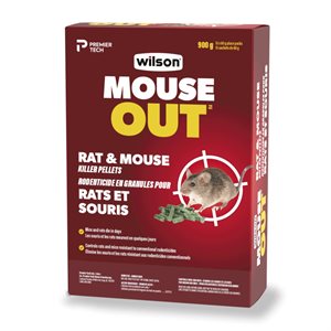 MouseOut Rat & Mouse Killer Pellets 900g