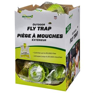 Disposable Outdoor Fly Trap with Attractant