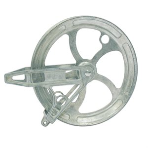 Clothesline Pulley 8in Alum. B.B.