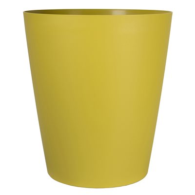 Bistro Self-Watering Contemporary Planter Plastic Round 19.75x19.75in Green