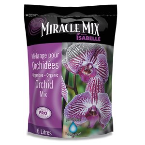 Terreau D'Empotage Pour Orchidées Miracle Mix 6L
