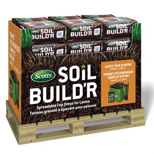 40PC Display Soil Build'R Spreadable Top Dress For Lawns 4.2kg