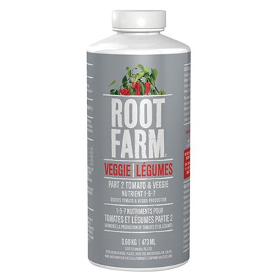 Root Farm Part 2 Tomato & Veggie Nutrient 1-5-7 473mL