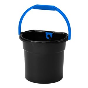 Gardening Bucket Flat Back With Hose Clip 11L Blue / Black