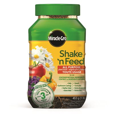 Miracle-Gro Shake N Feed All Purpose Plant Food 12-4-8 453g