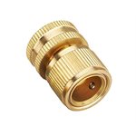 Brass Quick Connect Female Hose Connector 1 / 2in