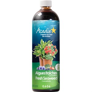 Acadie Liquid Fresh Seaweed Fertilizer 0.6-0-6 500ml