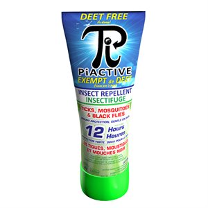 PIACTIVE™ Insect Repellent Lotion Original 100% Deet FREE 12hr 120ml