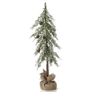 Frosted Needle Tabletop Pine Tree 24in