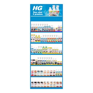 HG DYI Retailer Planogram with Free Stand