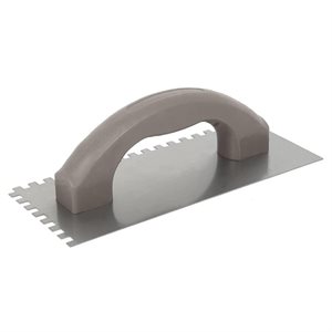 Economy Notch Trowel 1 / 16 x 1 / 32 x 1 / 32 U