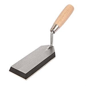 Gum Rubber Margin Grout Float with Wood Handle 6"x2"