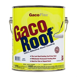 GacoFlex Silicone Roof Coating 1 gal. White