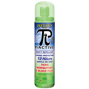 Piactive Original Bug Repellent Entire Family 100% Deet Free 100ml