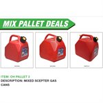 Mixed Scepter Gas Cans