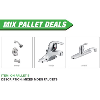 Mixed Moen Faucets