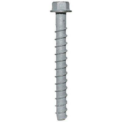 10PK Titen HD® Mechanically Galvanized Screw Anchor 5 / 8 x 6in