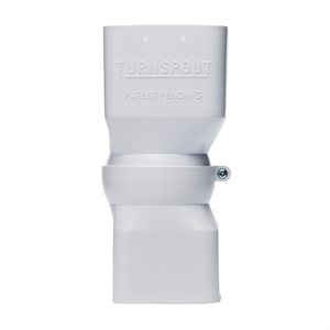 Turnspout 3in x 3in White
